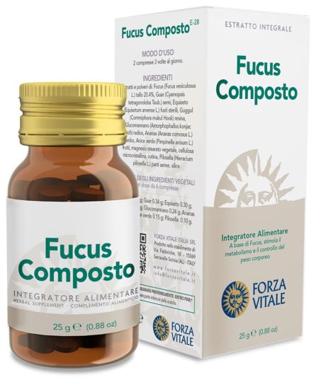 Kompost Fucus 25Gr.comprimidos Adipositas