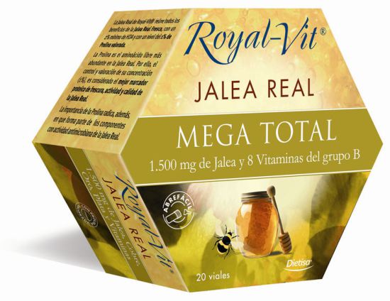 Royal Vit Mega Total 1500 mg 20 Fläschchen