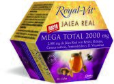 Royal Vit Jelly Mega Insgesamt 2000 mg 20 Durchstechflaschen