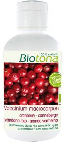 Roter Cranberrysaft 500 ml Bio