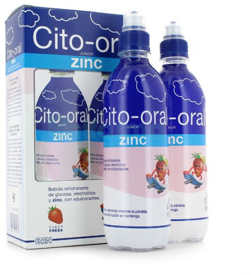 Cito Oral Junior Zink Erdbeere 2X500 ml