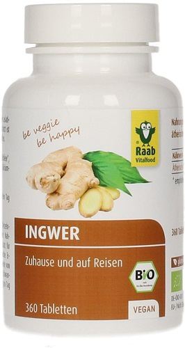 Ingwer Bio 360 Tabletten