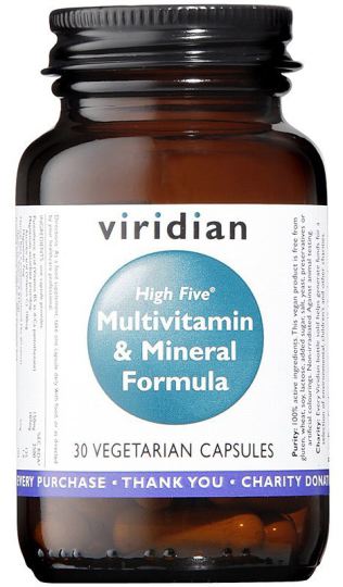 High Five Multivitamine und Mineral Formel 30 Gemüsekapseln