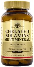 Multimineral Solamins Minerals Chelat-Tabletten