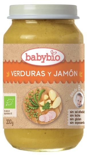 Babybio Kartoffelgemüse-Schinken 200 G.