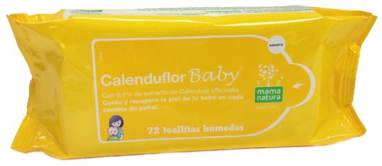 CalenduflorBaby Wet wischt 72 Einheiten ab