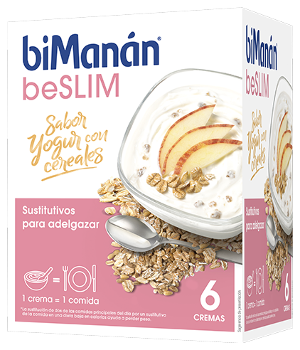 beSlim Joghurtcreme mit Müsli 6 Umschläge