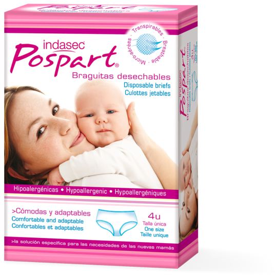 Disposable Pospart Panties 4 uds