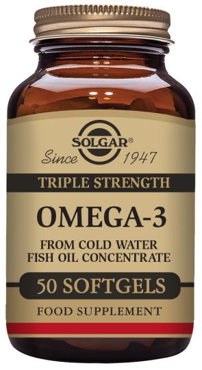 Dreifach starke Omega-3 50-Kapseln