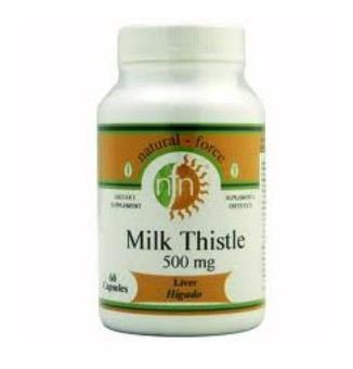 Mariendistel 500mg Milk Thistle. 60cap.