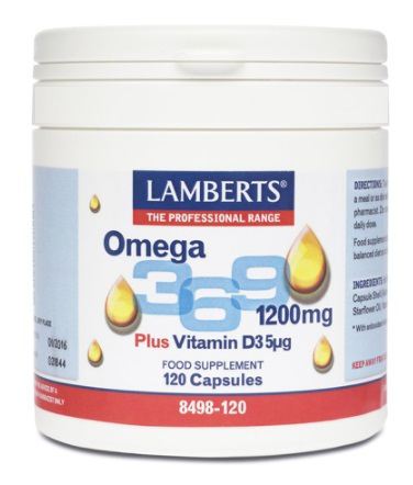 Mehr Vitamin D3 Omega 3-6-9 120 Cap.