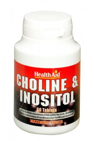 Cholin / Inositol 250/250Mg. 60COMP. Health Aid