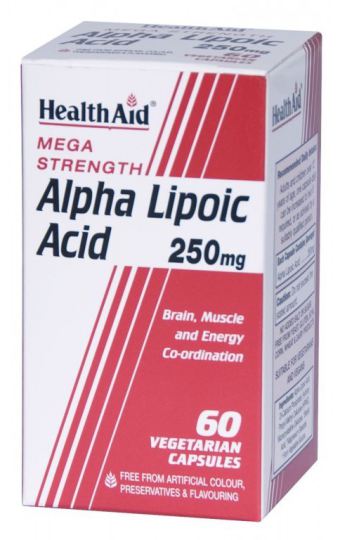 Alphalipoico Säure 60cap. Health Aid