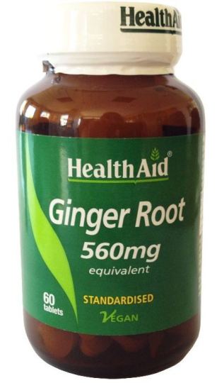 Ginger (Ingwer-Wurzel) Root 60COMP. Health Aid