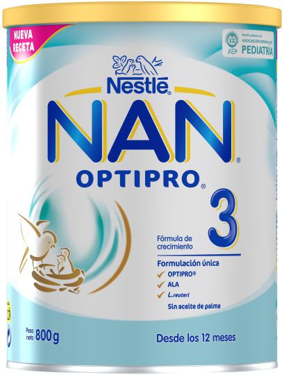 Powdered Growth Formula Nan Optipro 3 800 gr