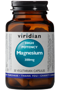 Hochwirksames Magnesium 300 mg 30 vegetarische Kapseln