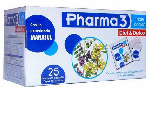 Pharma3 Diet & Detox 25 Beutel