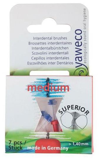 Interdentalbürste Medium 7 Einheiten von 1,40 mm