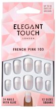 French Pink 103 False Nails 24 Einheiten