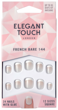 French Bare 144 False Nails 24 Einheiten