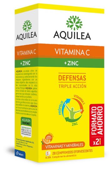 Vitamin C + Zink 28 Brausetabletten