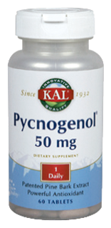 Pycnogenol 50mg. 60COMP.