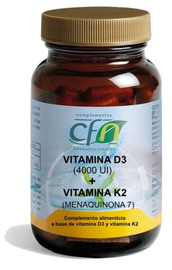 Vitamin D3 + K2 60 Kapseln