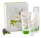 Aloe Vera Set: Schaum + Aloe Vera Gel + Feuchtigkeitscreme