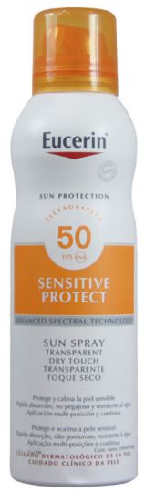 Eucerin Sensitive Protect Sonnenschutzspray Transparente Dry Touch SPF 30