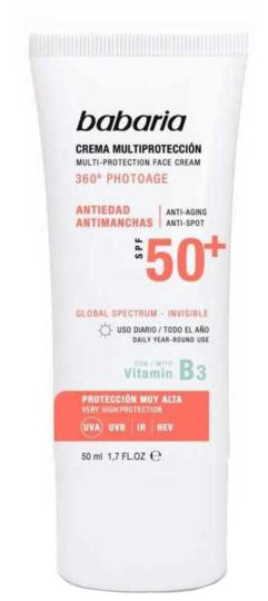 Sonnencreme Spf 50 + Anti-Aging 50 ml