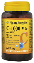 Vitamin C + Zink 1000 mg 60 Tabletten