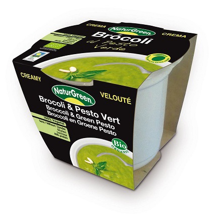 Suppe cremiger Brokkoli und Pesto Bio 310 g