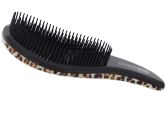 Tangle Free Hair Brush Black mit Leopard Brown