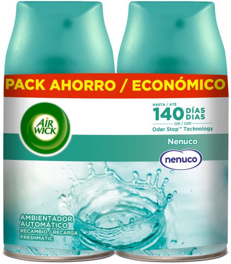 Freshmatic Nenuco Automatic Air Freshener Spray 2 Nachfüllungen x 250 ml