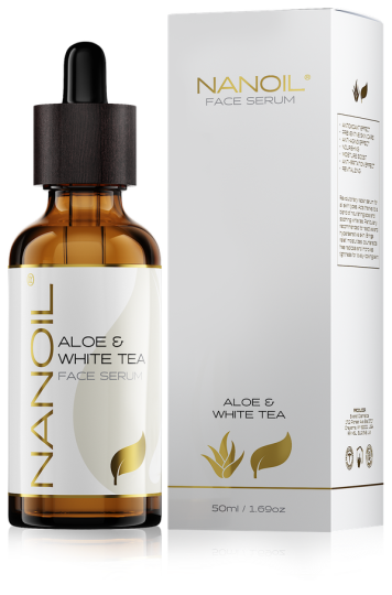 Sèrum facial de aloe y té blanco 50 ml